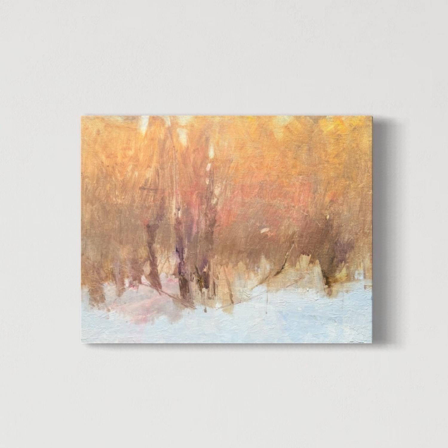 Landschaft Impressionismus Original Ölgemälde, Einzigartig – Painting von Artyom Abrahamyan