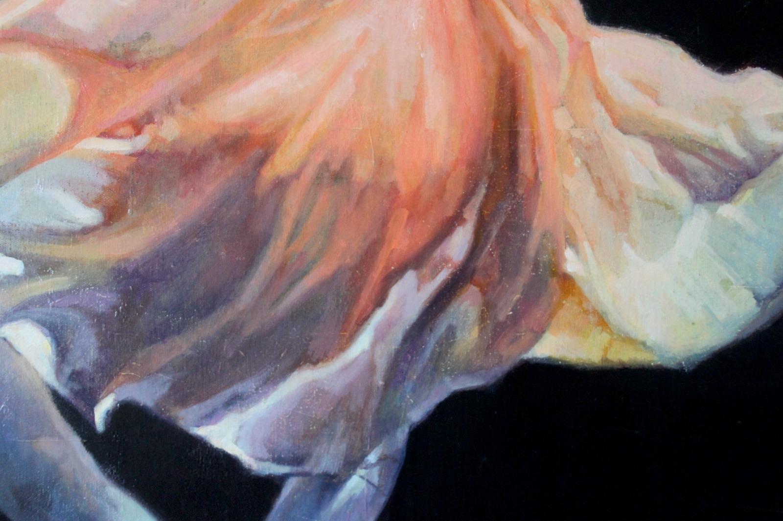 Arie d'opera, Pittura ad olio figurativa originale, pezzo unico in vendita 1
