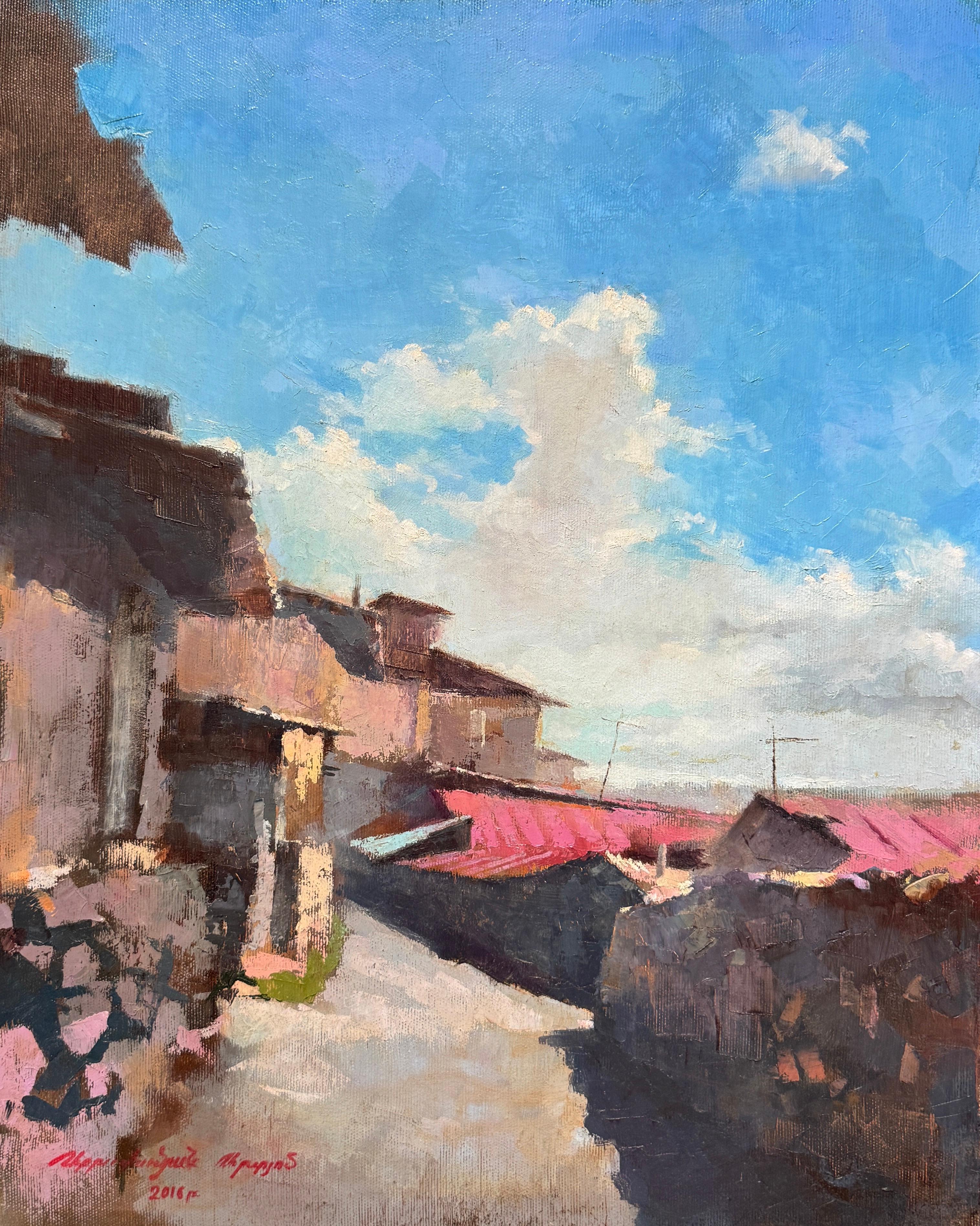 Province Landscape Impressionism Original Oil Painting, One of a Kind
