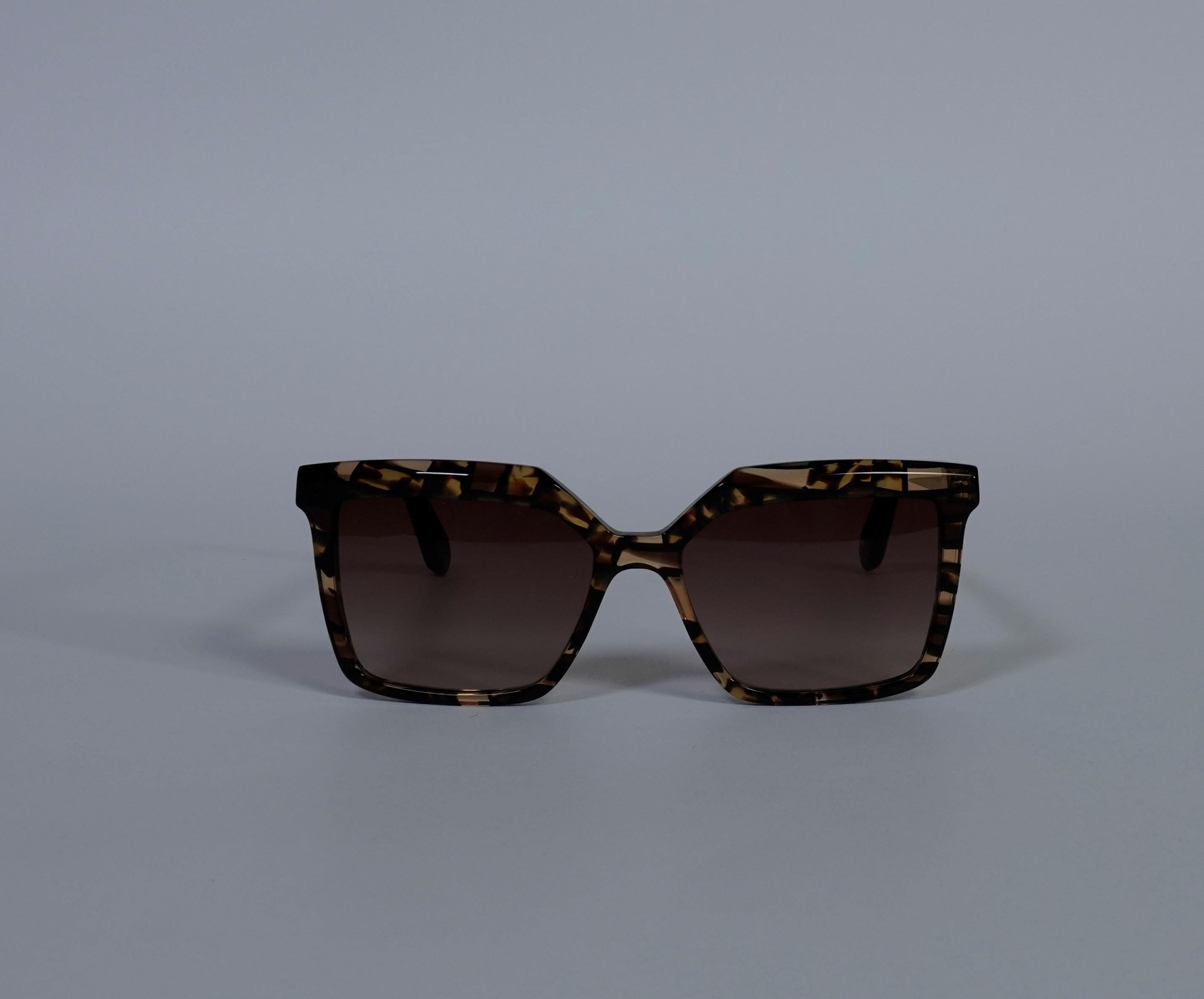 Black Aru Eyewear brown sunglasses