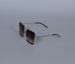 Aru Eyewear Gold black and red sunglasses