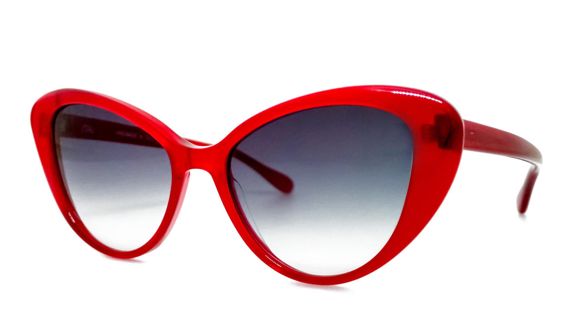 Aru Eyewear Red sunglasses In New Condition In Capri, IT