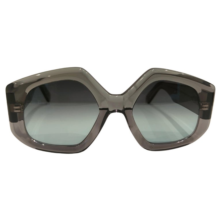 Aru see through polarized sunglasses NWOT For Sale at 1stDibs display picture 1