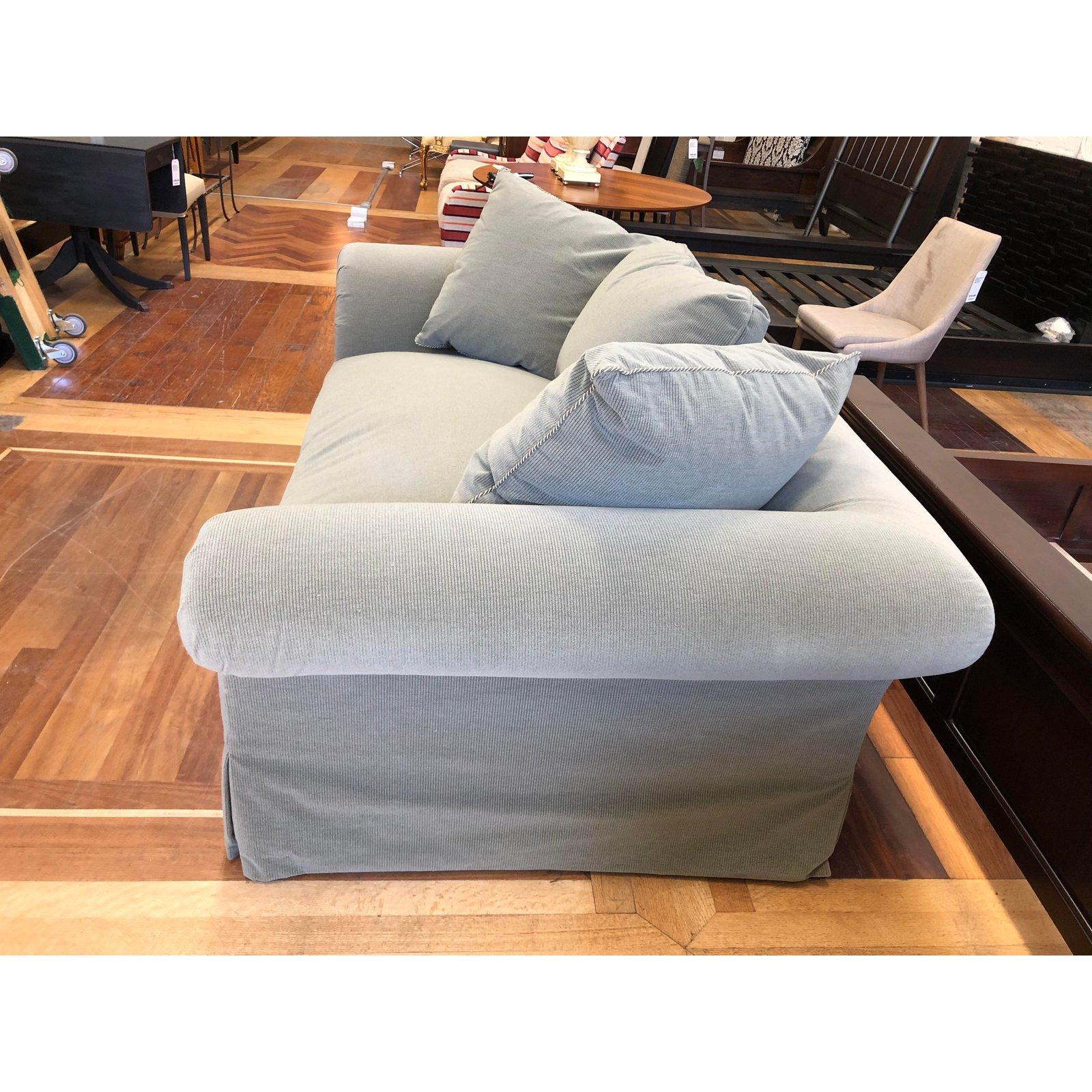 A. Rudin Rolled Arm Lounge Sofa For Sale 5