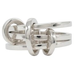 Arum Q Ring in Sterling Silver 925 by Alejandra Campos Taylor