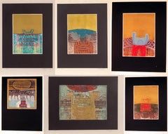 Etching Abstract Prints