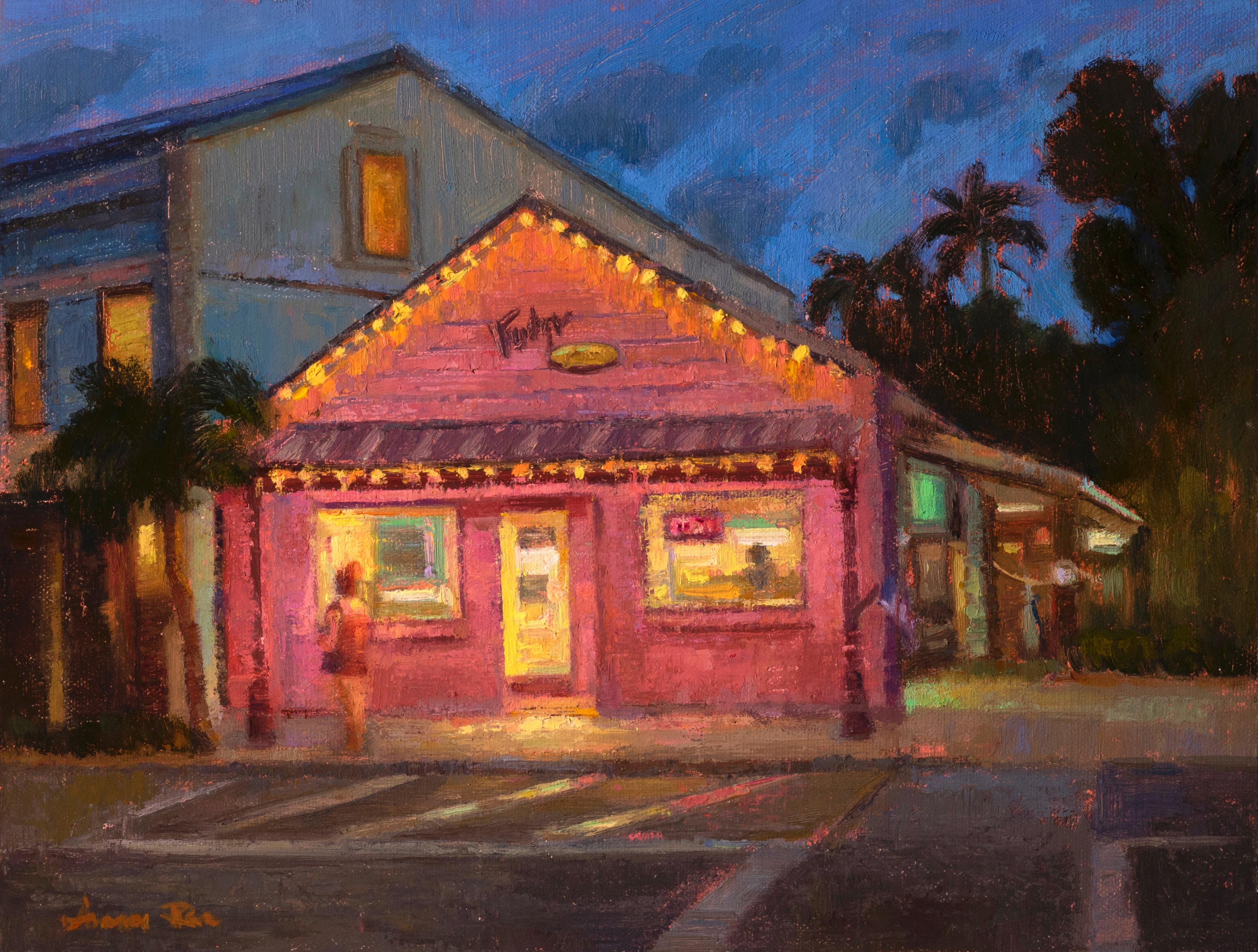 Island Fudge, Oil Painting - Art by Aruna Rao