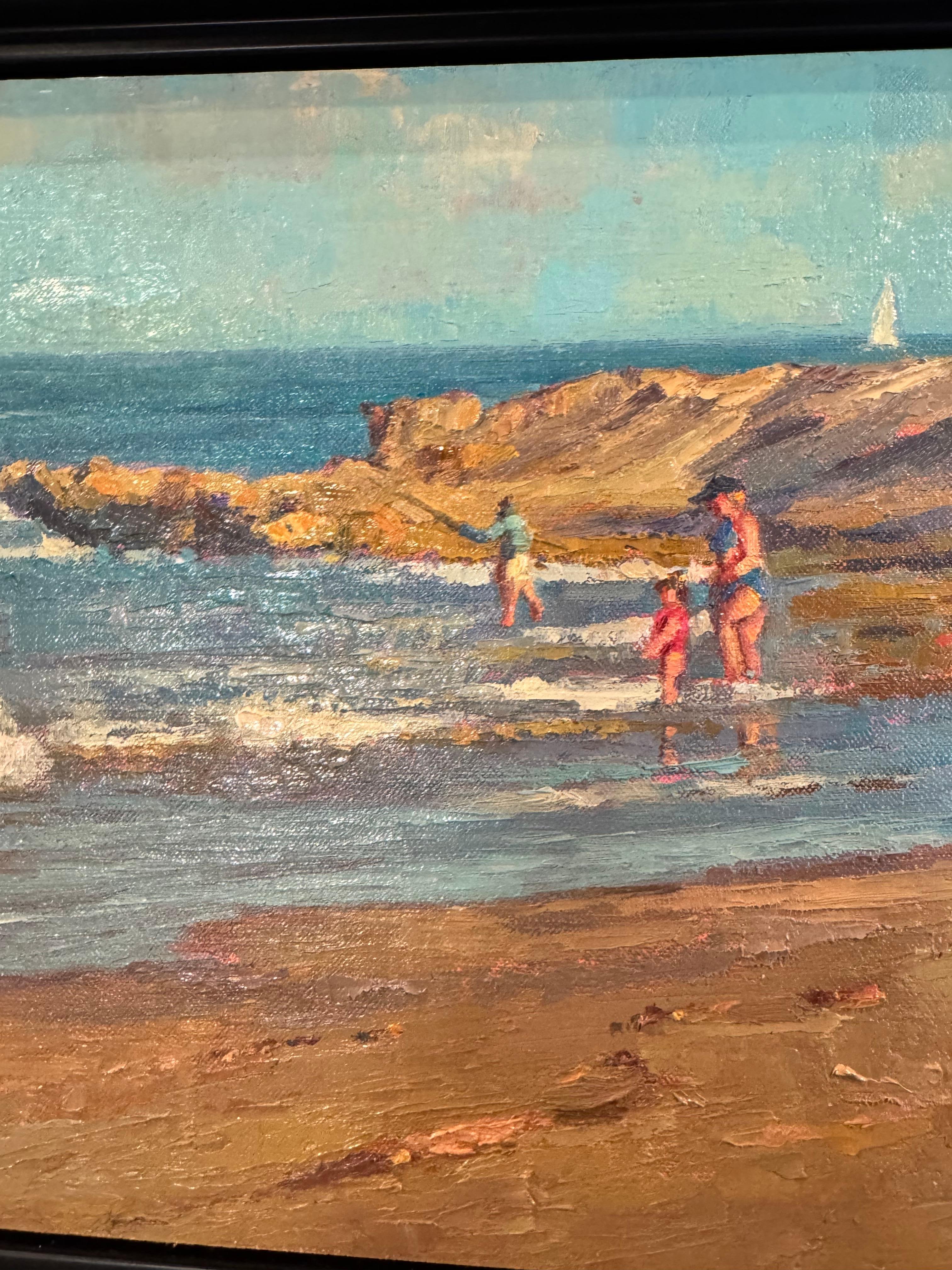 Serenità del mare - Painting di Aruna Rao