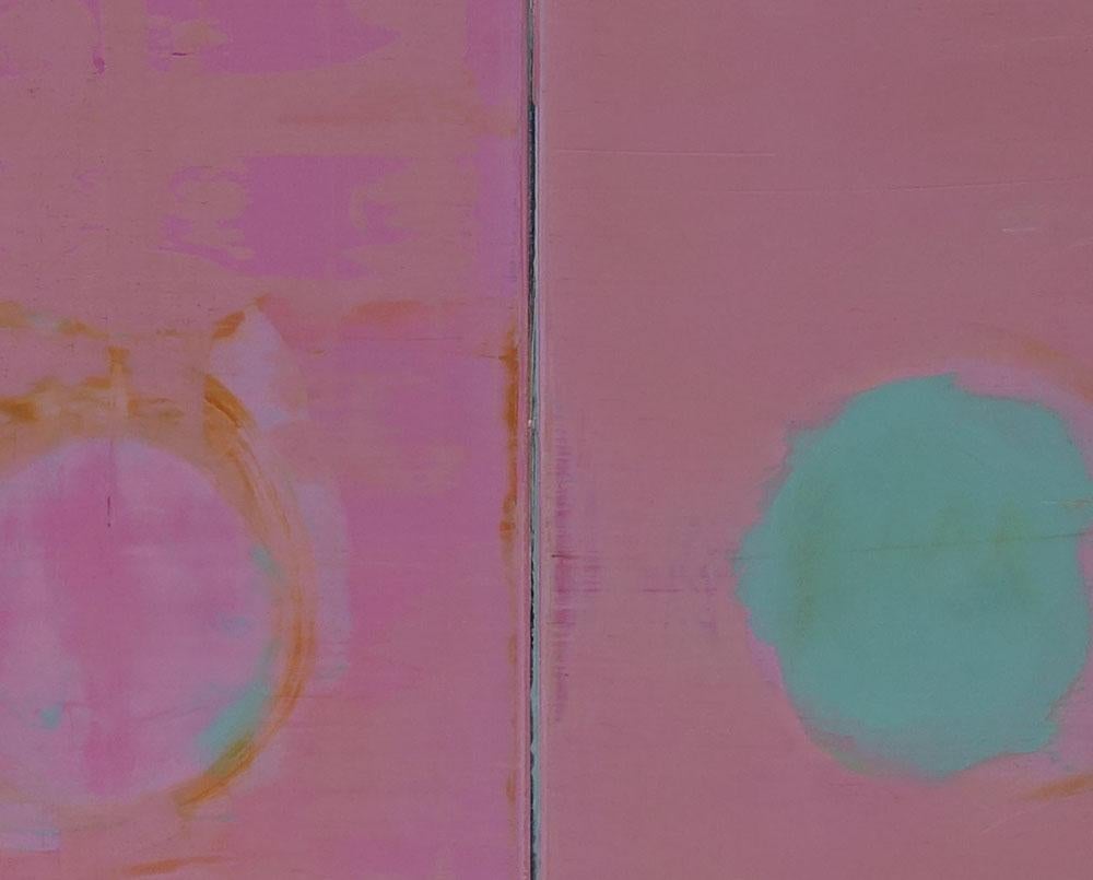 n°1362 (peinture abstraite) - Marron Abstract Painting par Arvid Boecker