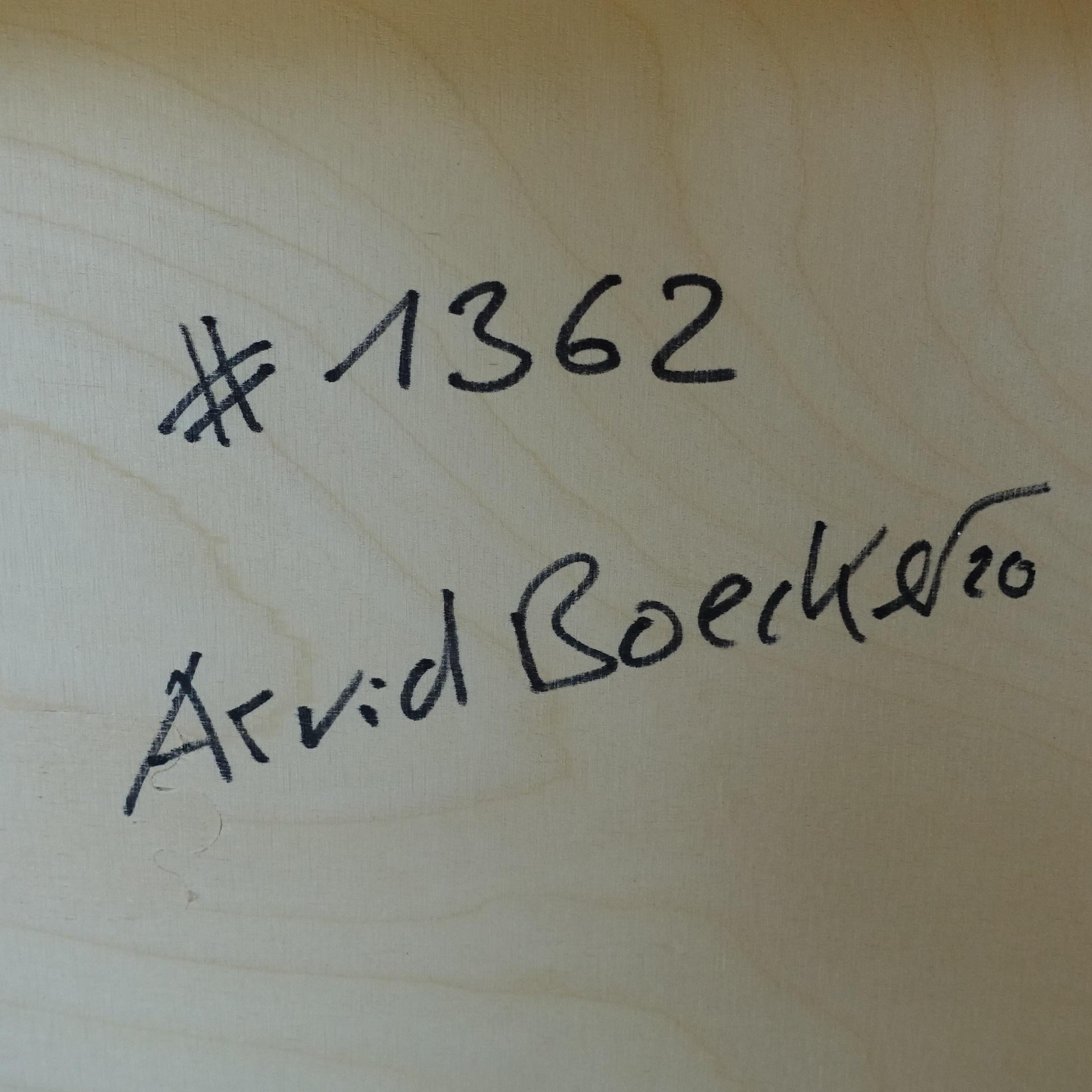 #1362 (Pittura astratta)

Olio su tela - Senza cornice.

Boecker inizia ogni nuova opera scrivendo a matita la sua composizione. Ma l'opera in definitiva riguarda i colori e gli strati che si evolveranno sulla superficie nel corso del tempo. An He