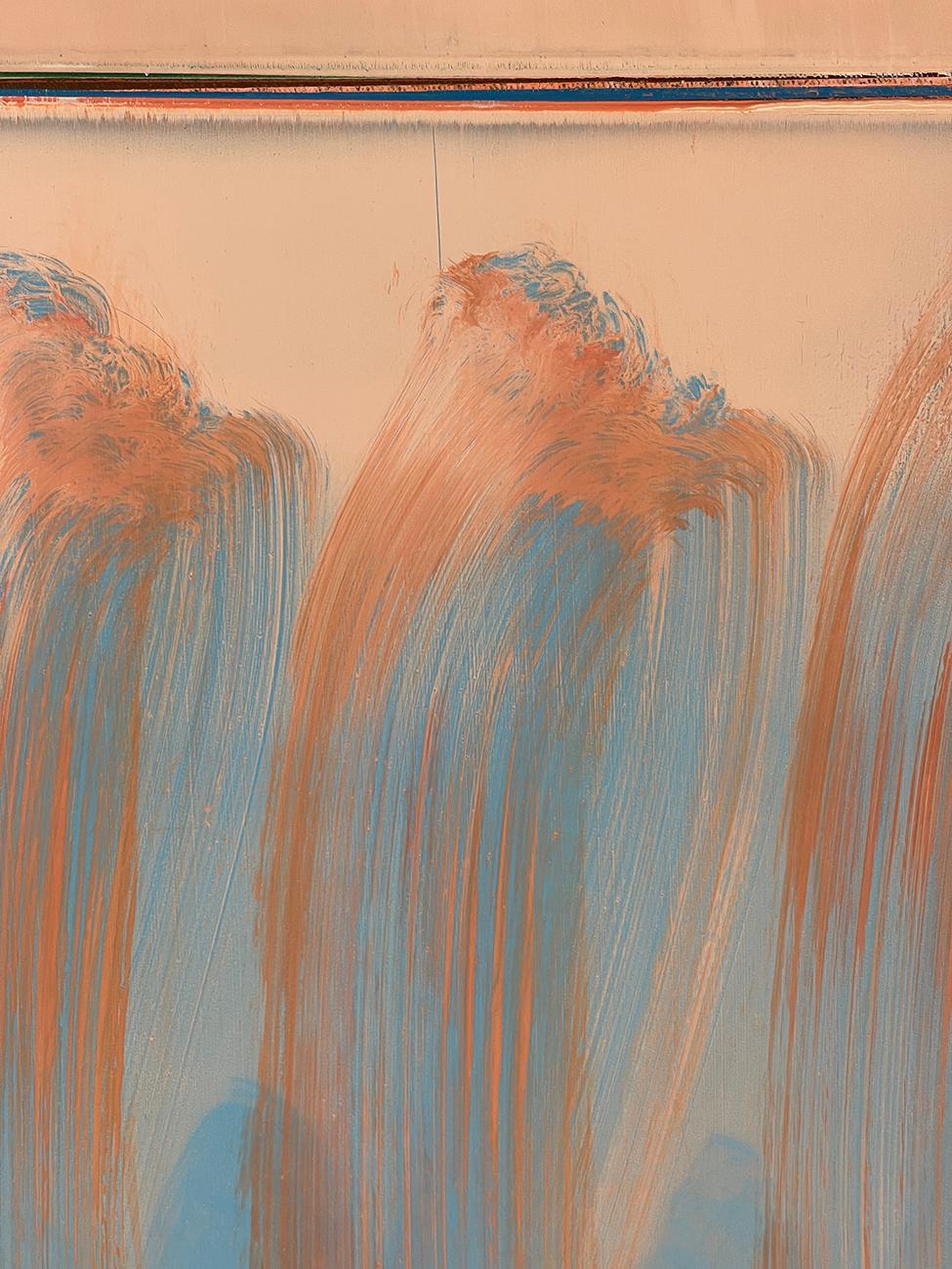 #1645 (Pittura astratta) - Abstract Painting Marrone di Arvid Boecker