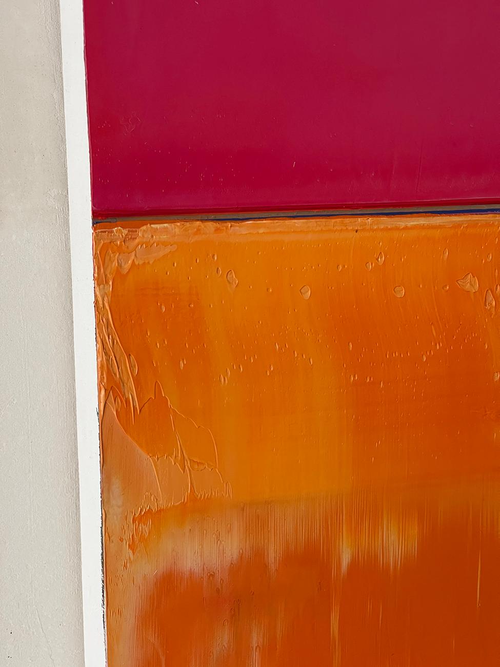 #1691 (Pittura astratta) - Abstract Painting Rosso di Arvid Boecker