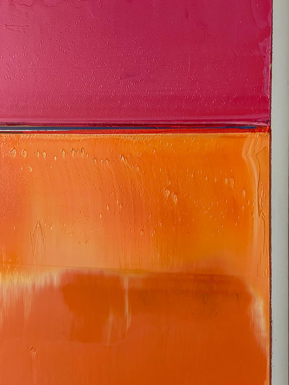 #1691 (Pittura astratta)
Olio su tela/legno - Senza cornice.

Boecker inizia ogni nuova opera scrivendo a matita la sua composizione. Ma l'opera in definitiva riguarda i colori e gli strati che si evolveranno sulla superficie nel corso del tempo. An