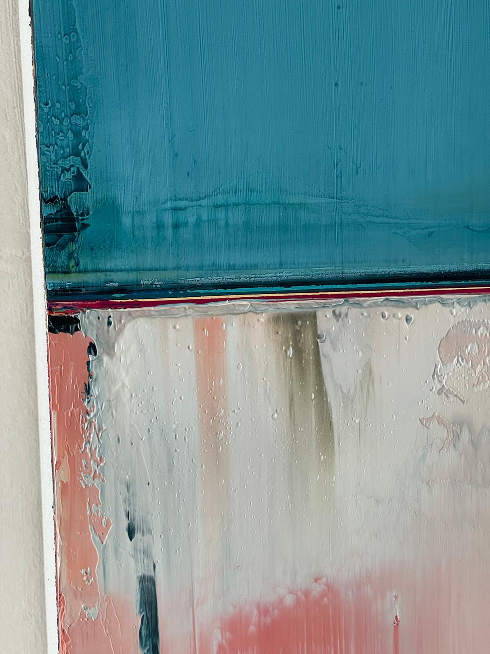 #1694 (Pittura astratta)
Olio su tela/legno - Senza cornice.

Boecker inizia ogni nuova opera scrivendo a matita la sua composizione. Ma l'opera in definitiva riguarda i colori e gli strati che si evolveranno sulla superficie nel corso del tempo. An