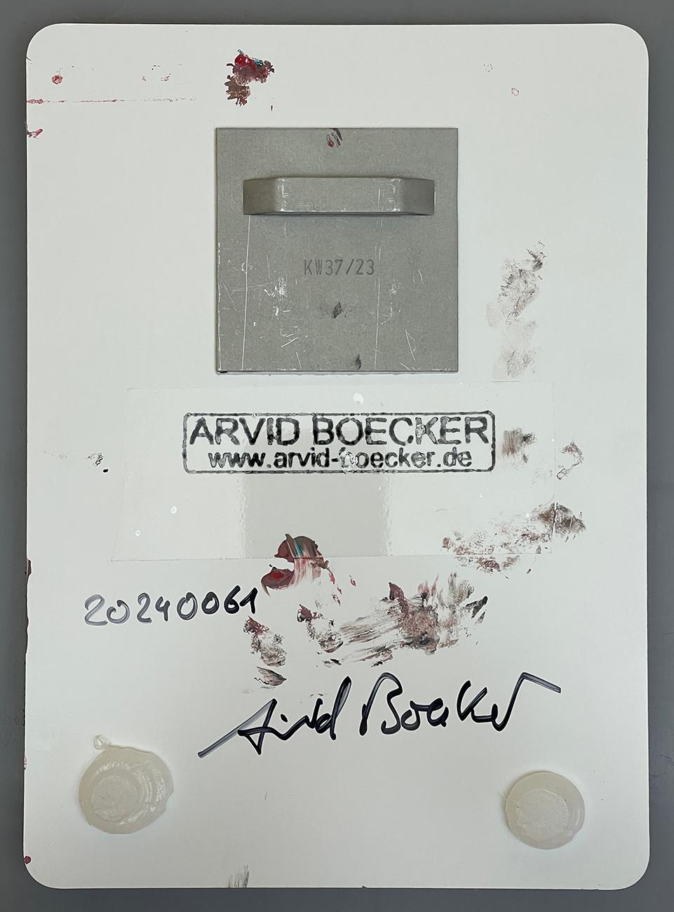 20240061 (Pittura astratta) - Abstract Painting Nero di Arvid Boecker
