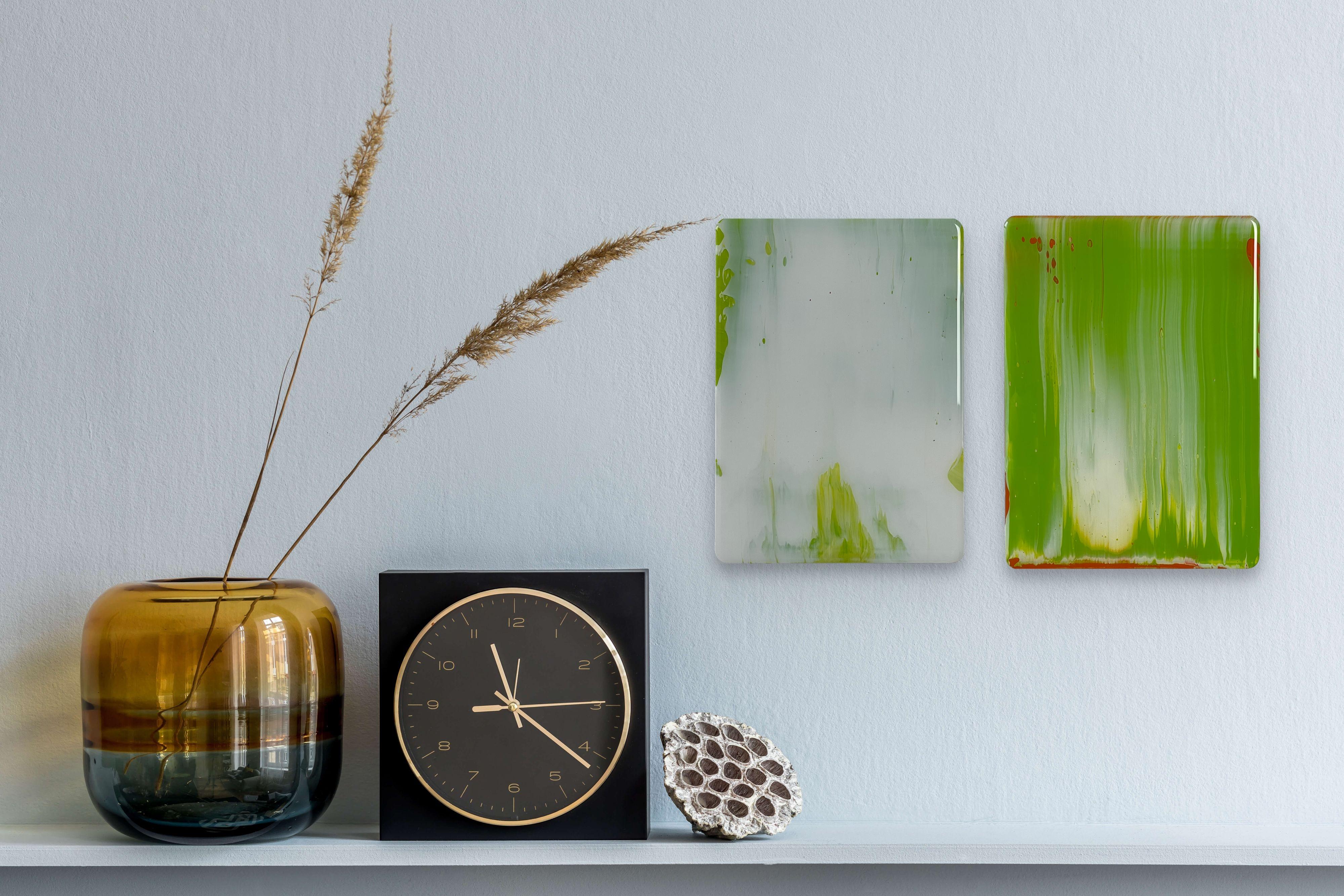 20240063 (Pittura astratta) - Abstract Painting Verde di Arvid Boecker
