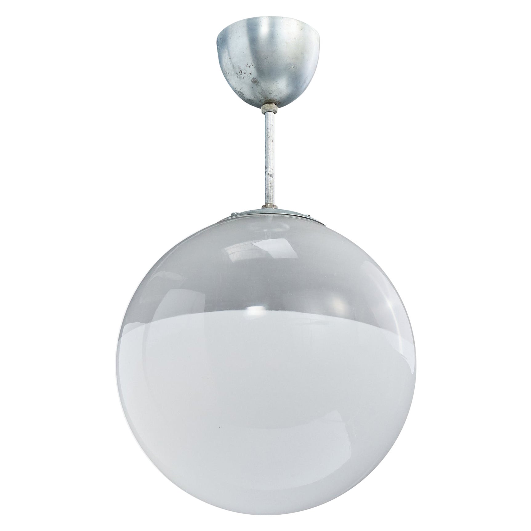 Arvid Böhlmarks Lampfabrik, Lampada a sospensione, Metallo, Vetro, Svezia, anni
30