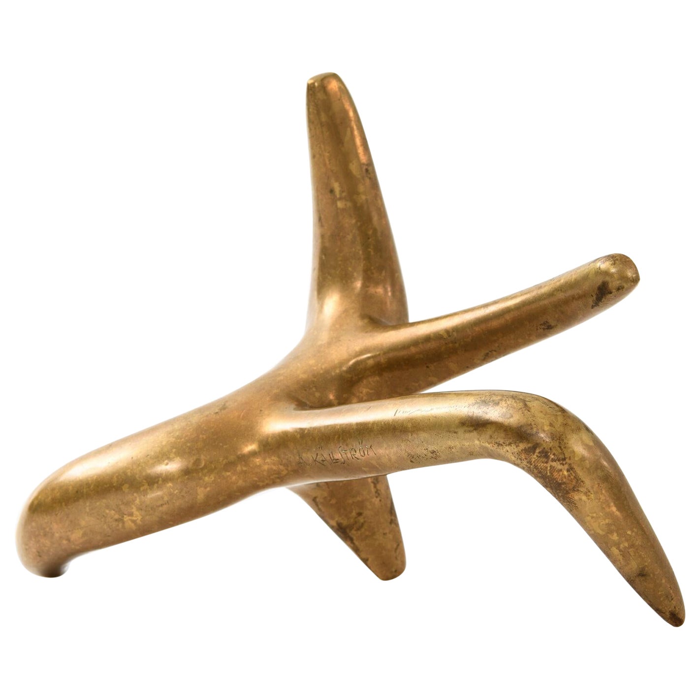 Arvid Källström Sculpture / Bookend Produced in Sweden