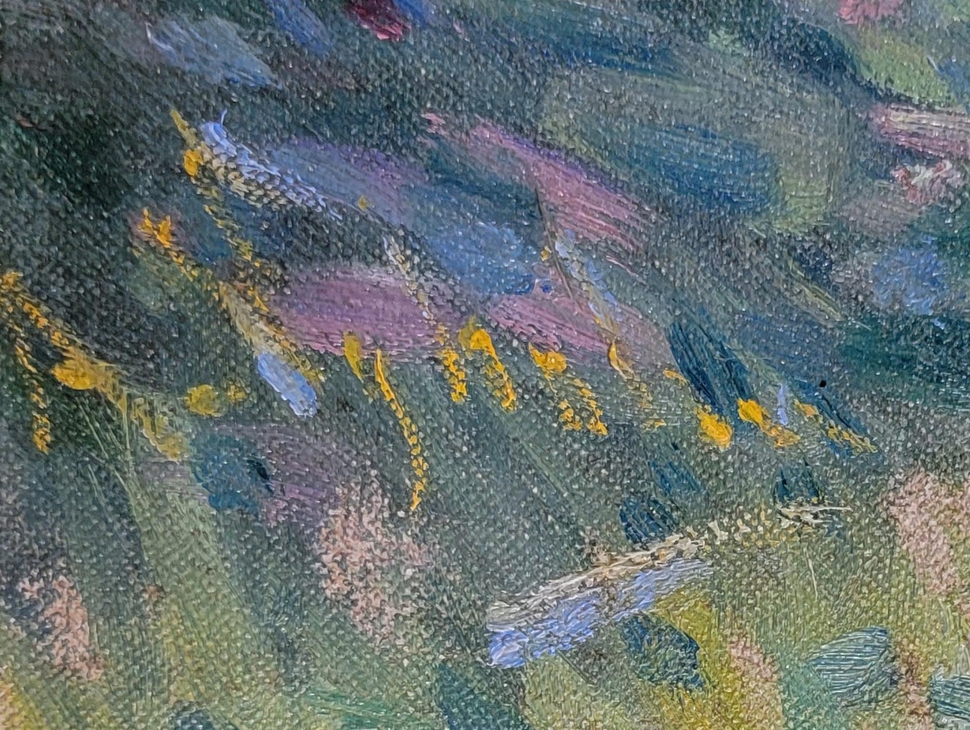 Peinture de paysage d'Arvid Nyholm, impressionniste, suédois-américain, Chicago en vente 3