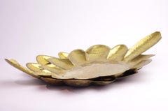 Arvika - Lars Holmström - Vassoio a forma di foglia in ottone