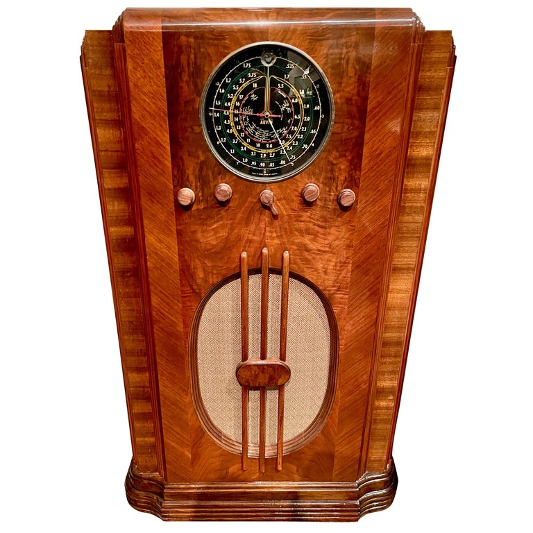 Arvin 1937 Rhythm King Restored Radio 1127 Bluetooth at 1stDibs | arvin  radio, radio 1937, 1937 radio