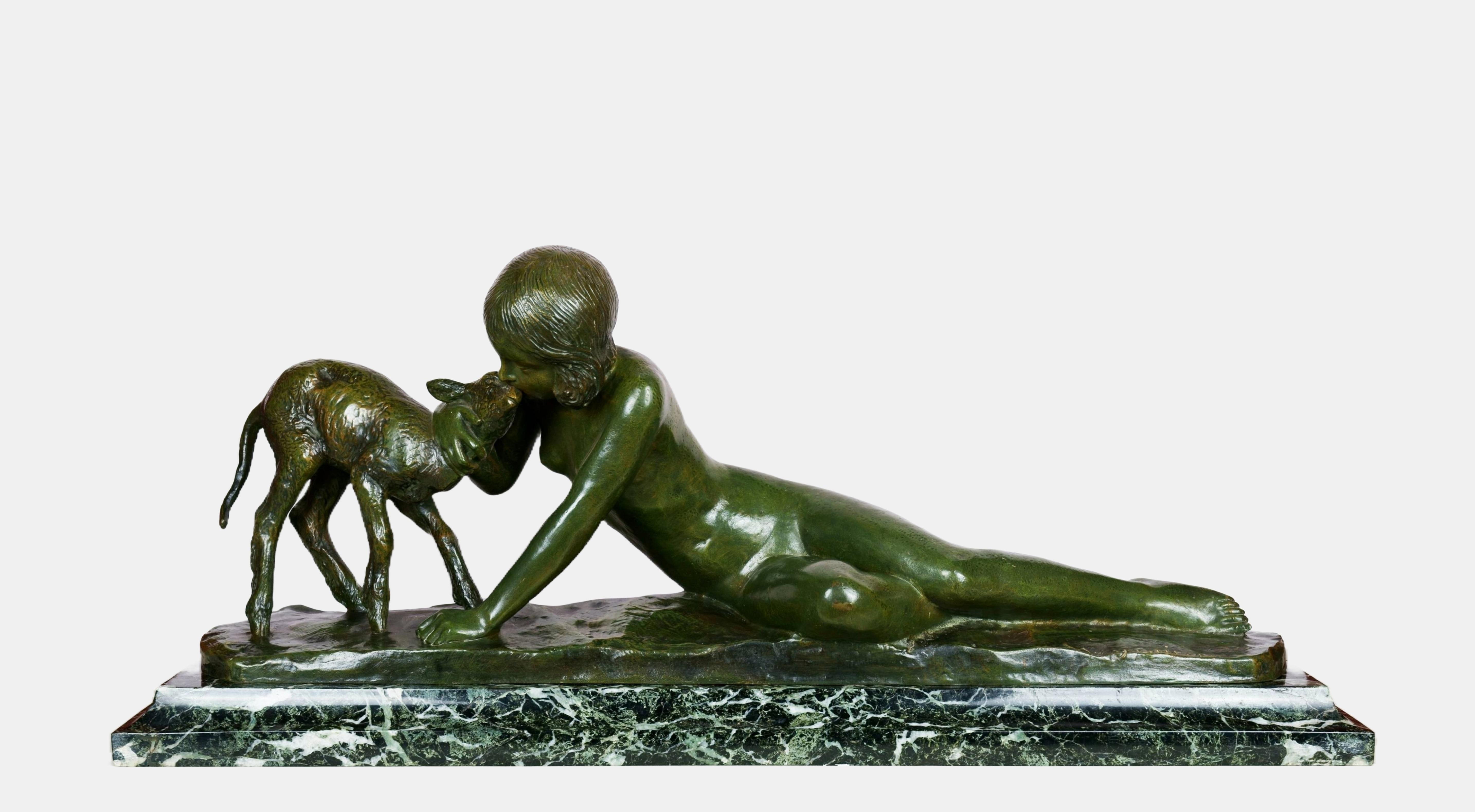Girl with a Kid / - Caresses of innocence -