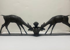 “Two Deer and Faun”