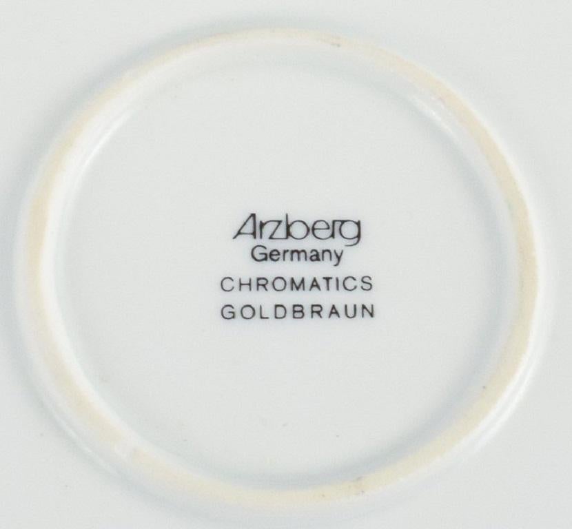 20th Century Arzberg, Chromatics, Germany. Large modernist porcelain tray. For Sale