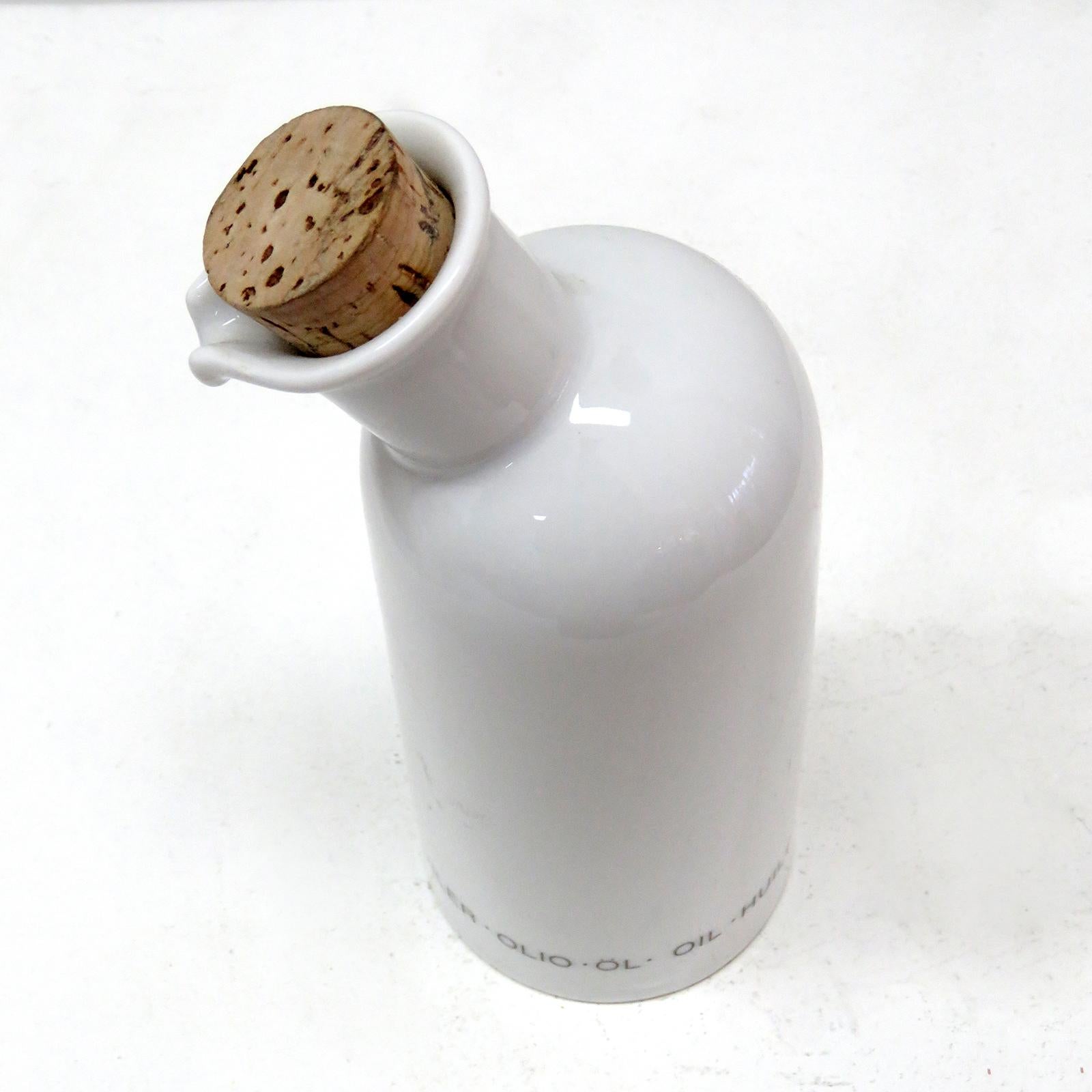 Porcelain Arzberg Oil and Vinegar Serving Bottles, 1980 For Sale