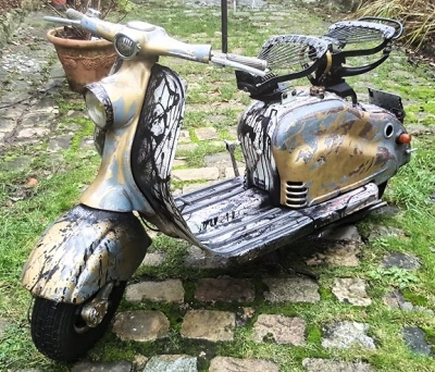 Lambretta - Mixed Media Art by ARZEE