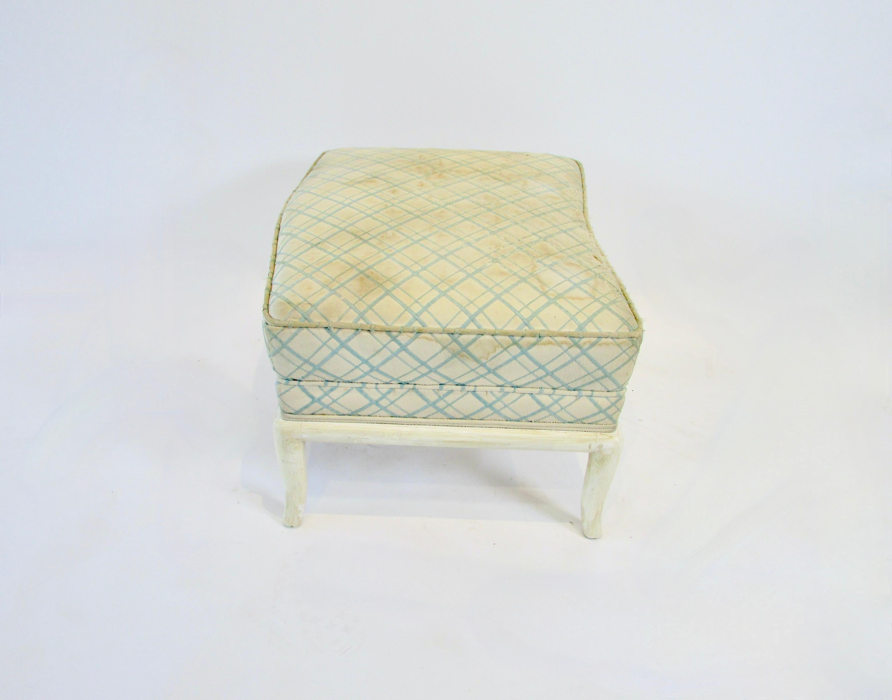 Laqué Tabouret ou repose-pieds Found Robsjohn Gibbings pour Widdicomb en vente