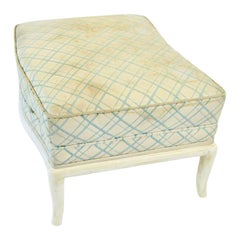 As Found Robsjohn Gibbings for Widdicomb Footstool or Ottoman