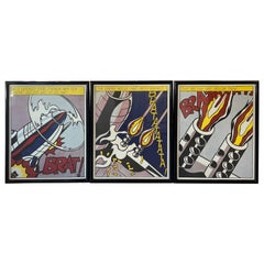 "As I Opened Fire" by Roy Lichtenstein, Stedelijk Museum Edition