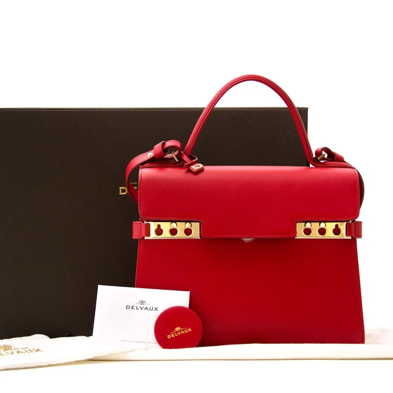 Delvaux Mini Tempete Bag - Red Mini Bags, Handbags - DVX22065