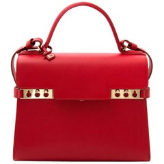 *As New* Delvaux Tempete MM Rouge Lipstick