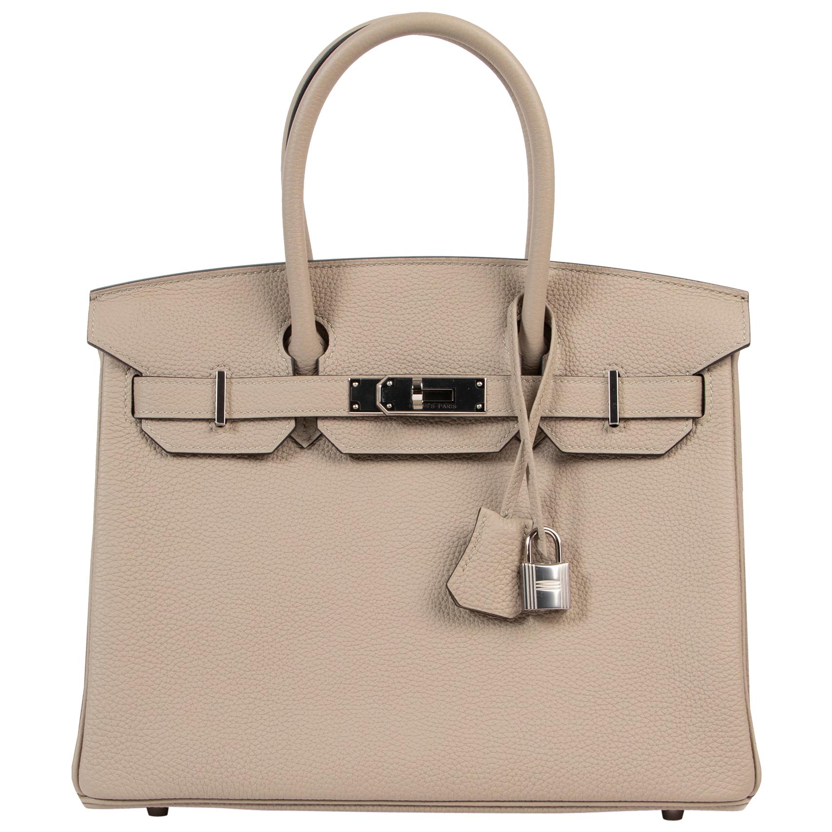 hermes birkin 30 gris tourterelle