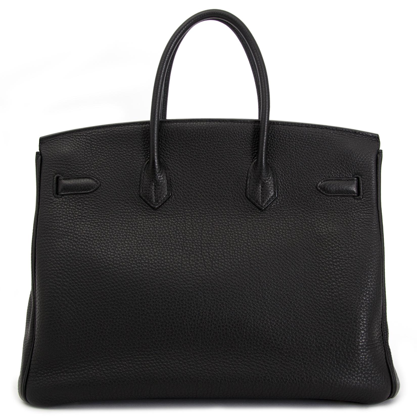 As New Hermes Birkin 35 Black Togo GHW In Excellent Condition For Sale In Antwerp, BE