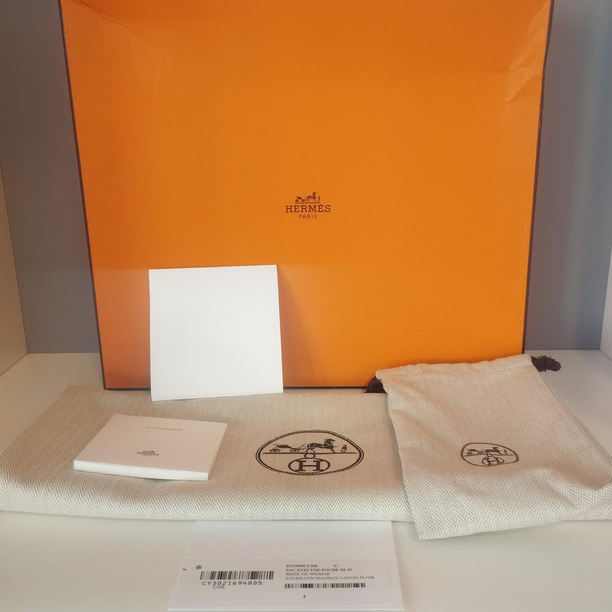 Wie neu Hermès Evelyne Poche III 29 6