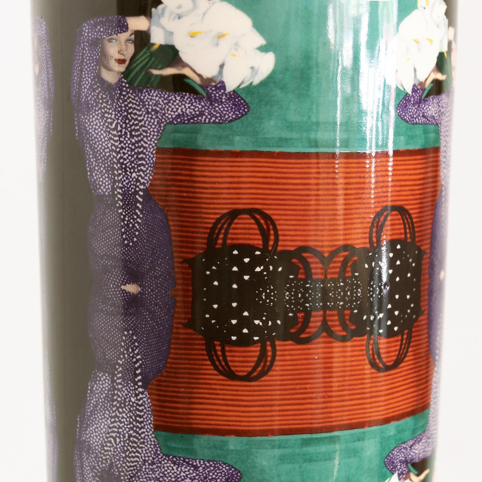 Åsa Lindström, Scandinavian Modern Porcelain vase for Rörstrand, 2000 1