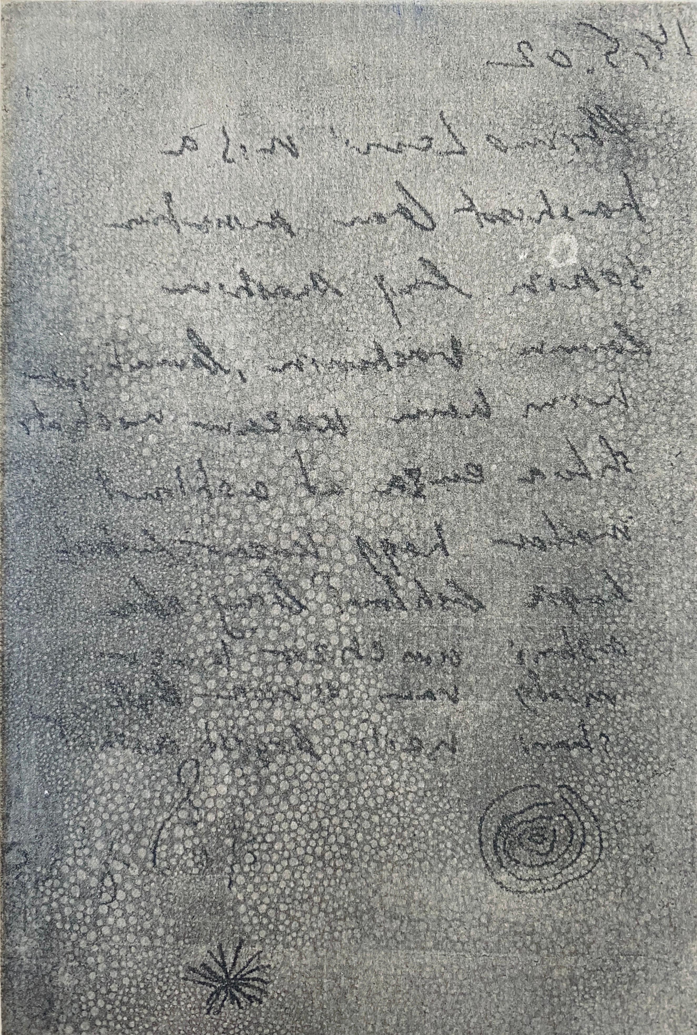 Colección Mineral 
Aguafuerte, firmado a lápiz, numerado 4/5, hoja 10