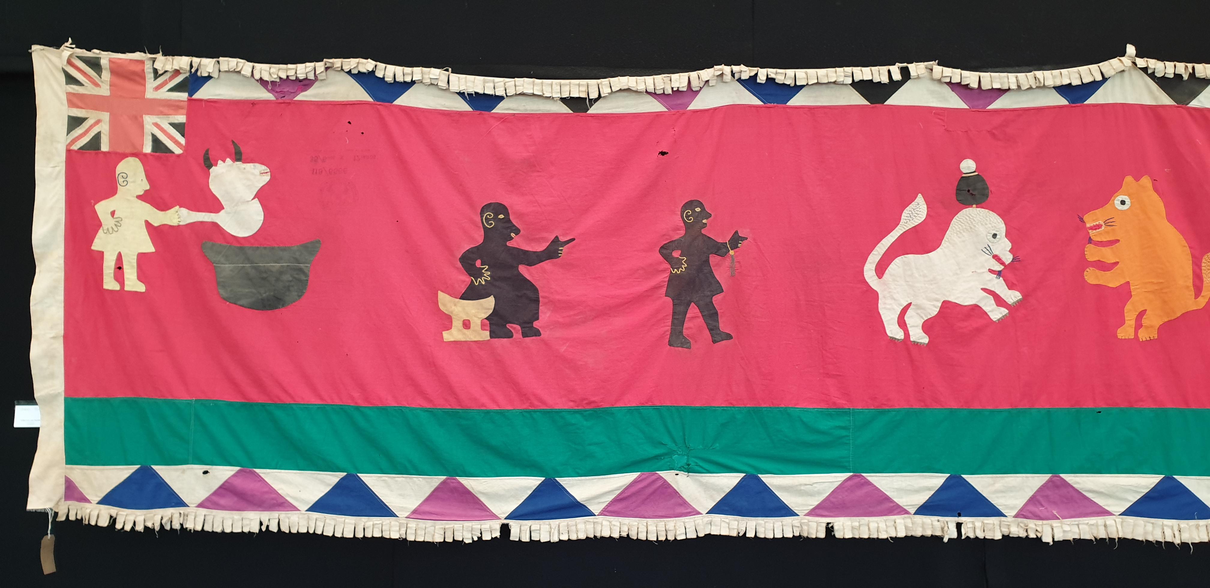 Woven Asafo Banner For Sale