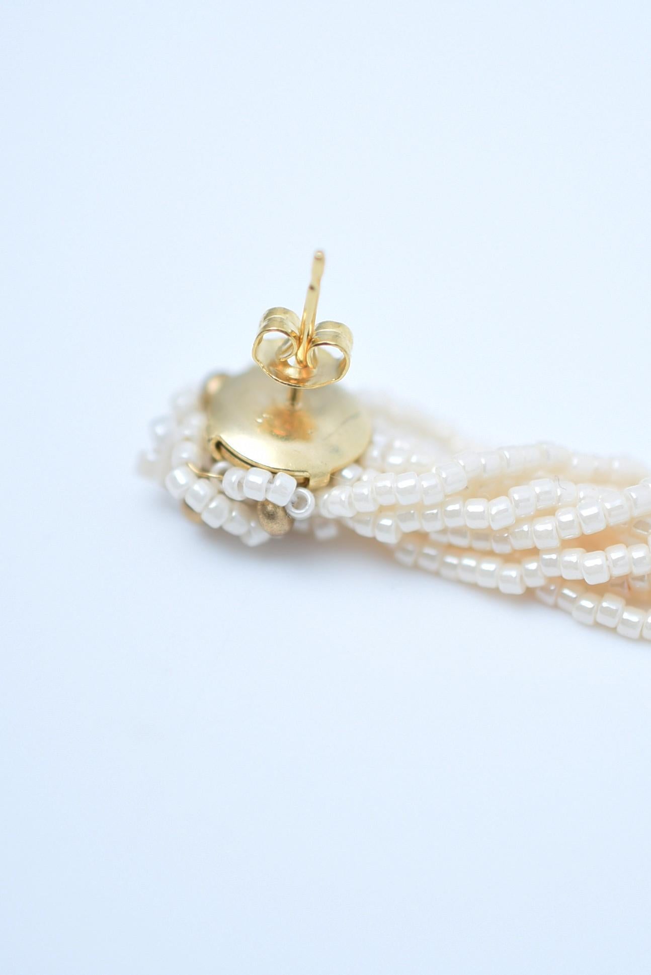 asagiri Ohrring/Vintage-Schmuck, 1970er Jahre Damen im Angebot