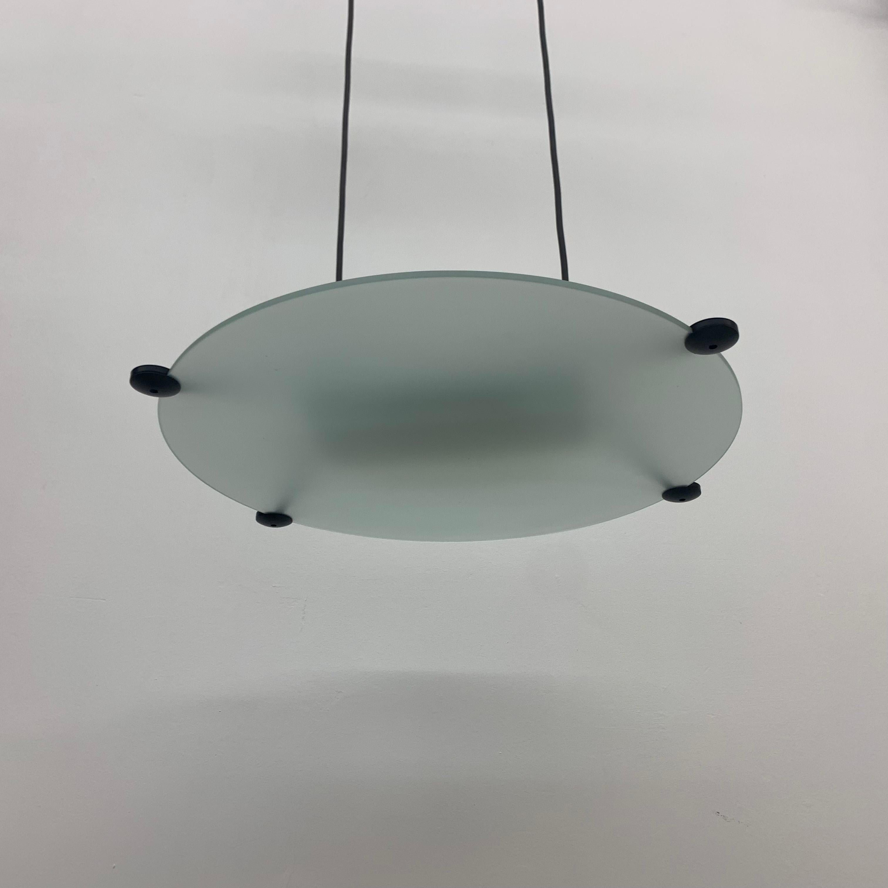 Asahara Sigheaki for Luci Italia Design Hanging Lamp ‘Accademia ‘ 1980’ 7