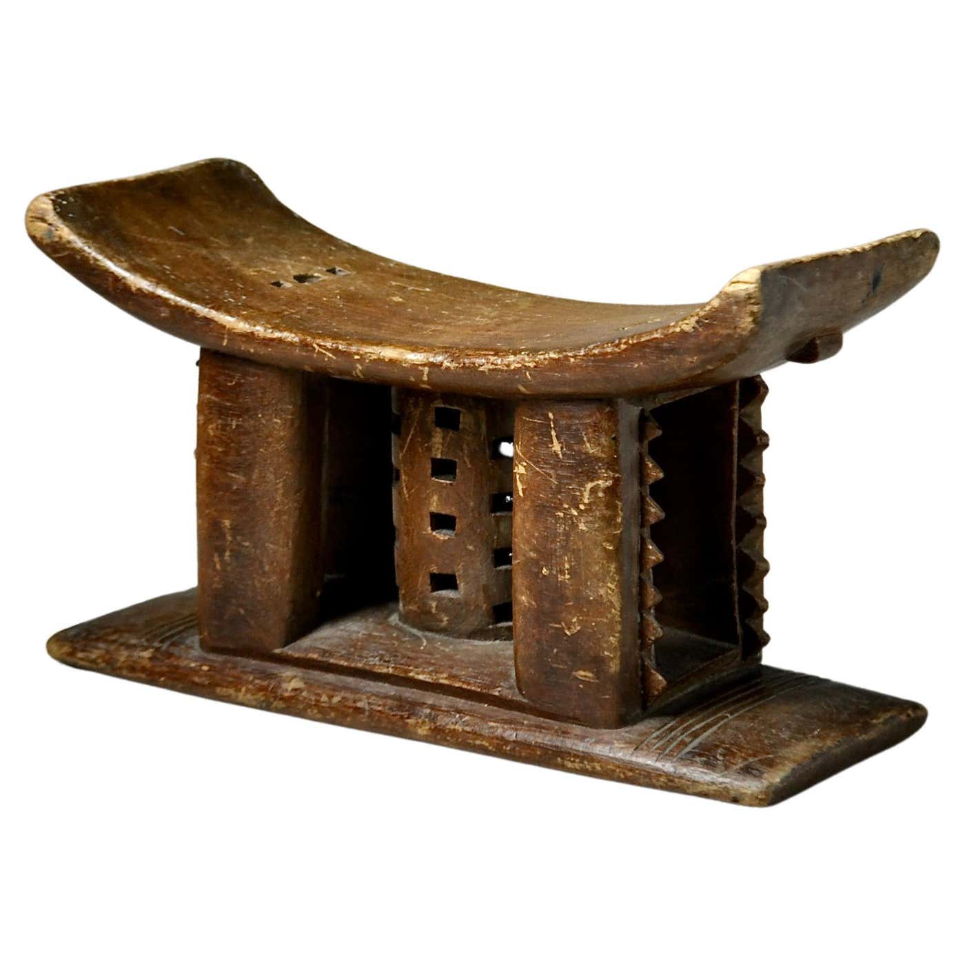 Asante stool For Sale at 1stDibs