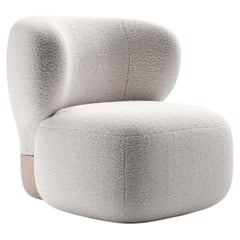 Asawa Designer Lounge Chair, Contemporary Design, Made in Italy