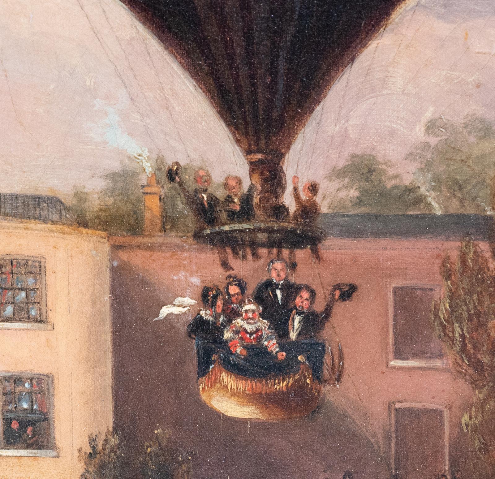 Victorian Ascent of Charles Green’s Nassau Balloon from Cremorne House, Chelsea