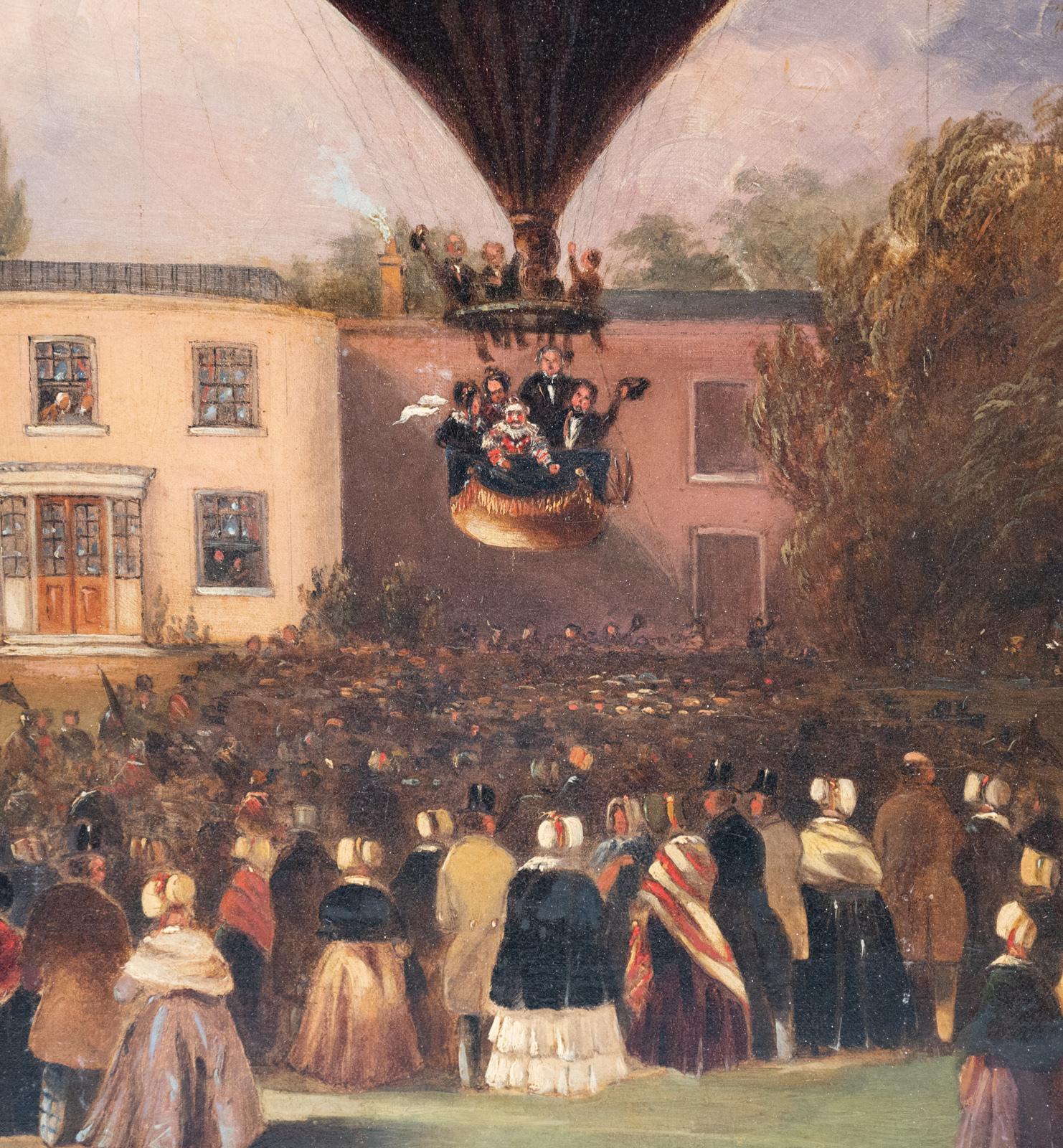 British Ascent of Charles Green’s Nassau Balloon from Cremorne House, Chelsea