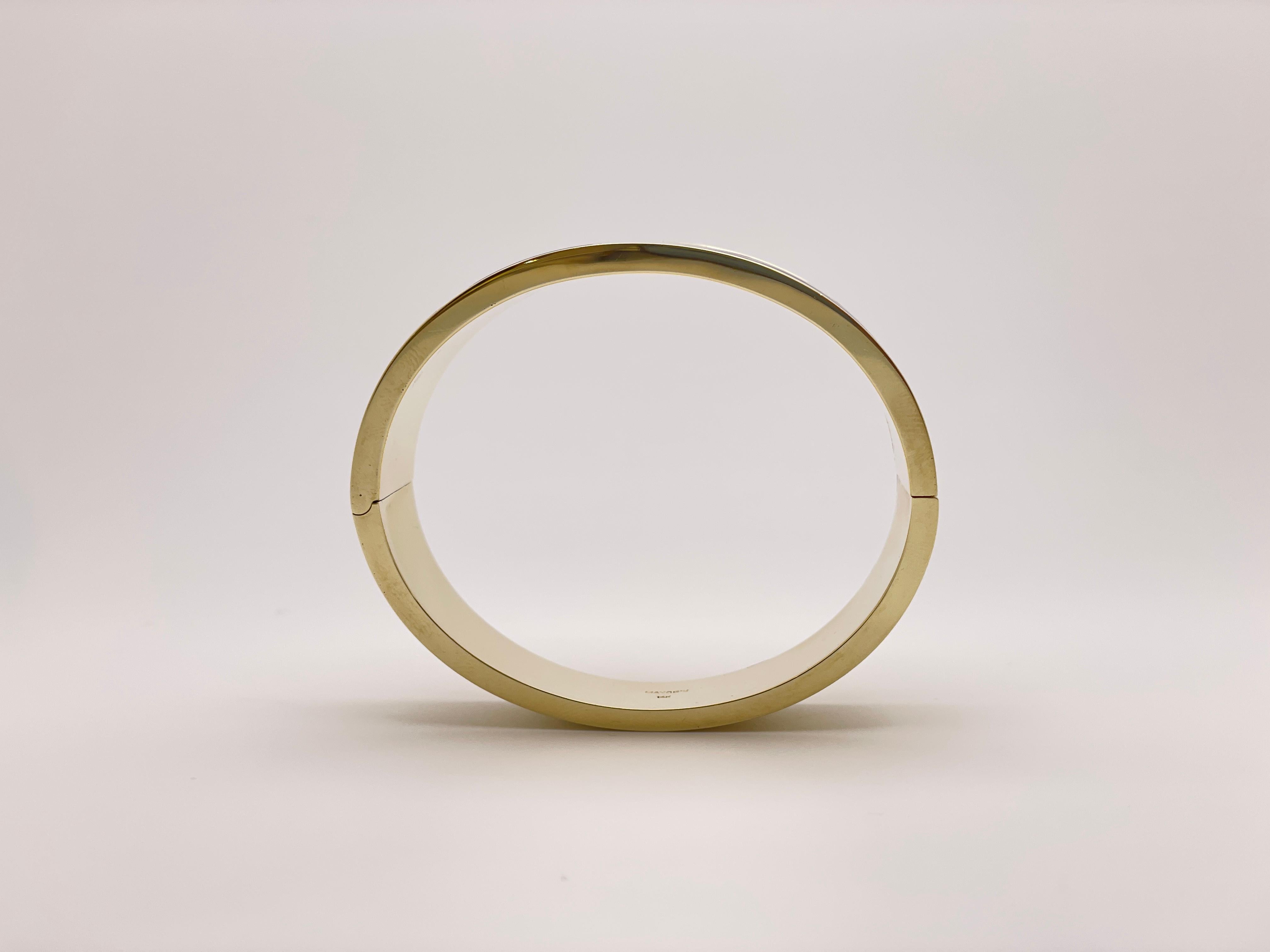 da uomo o donna Bracciale e orecchini Asch Grossbardt in oro 14K con diamante astratto Picasso in vendita