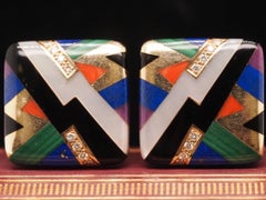 ASCH GROSSBARDT 14K Yellow Gold Earrings