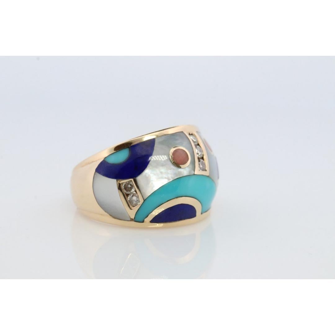 Vintage By von vor 2000
Größe: 8 US
MATERIALIEN: Stein

Edelstein: Türkis


Atemberaubende Asch Grossbardt 14K Gelbgold Inlaid Edelstein RING.

Zustand: Zeigt wenig bis keine Gebrauchsspuren.

Einzelheiten:
11,3 Gramm
15 mm breit und 5 mm hoch
1,5